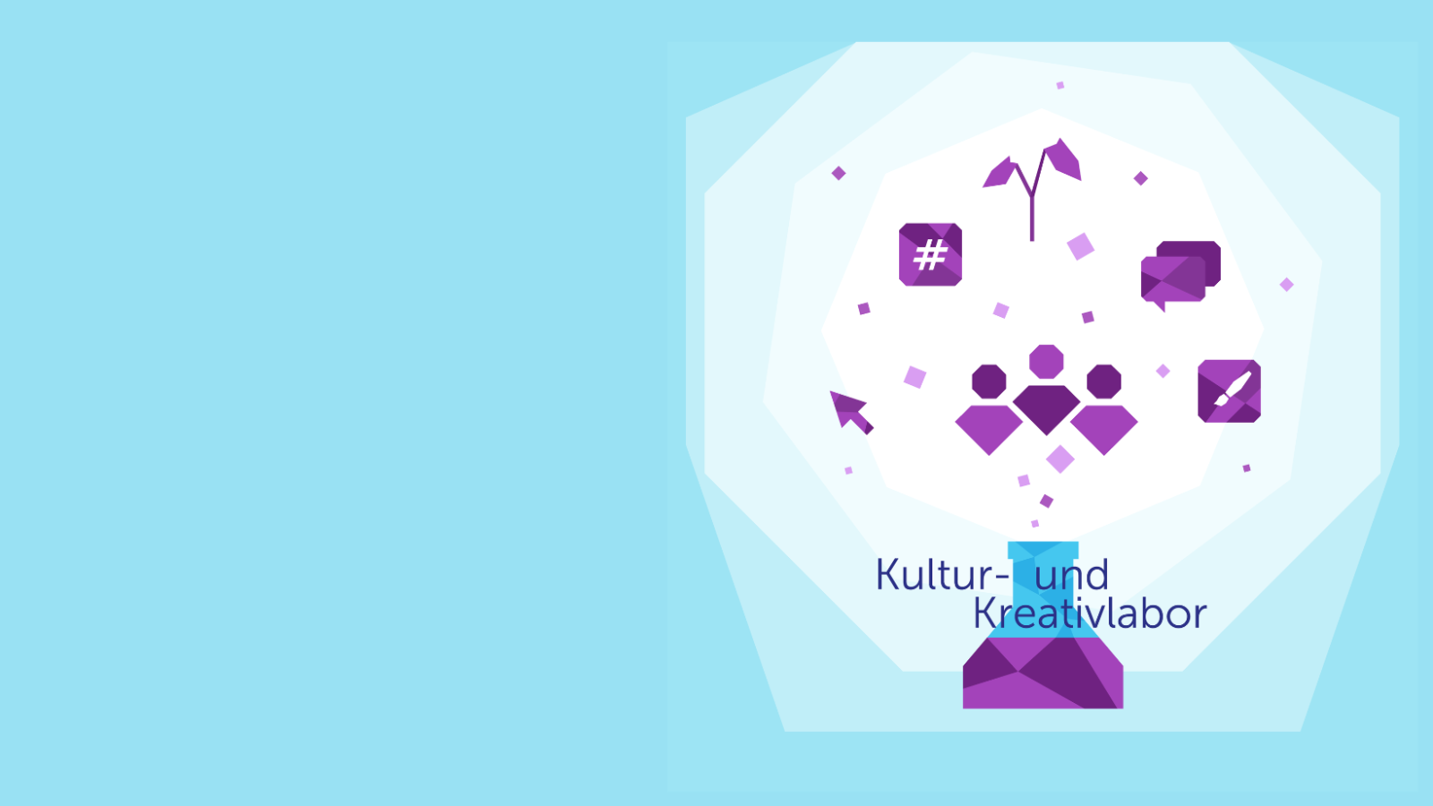 Kreativ Kulturlabor landingpage