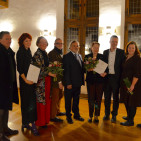 Stormarner Kulturpreis2018 Preistraeger und JurycFrackmann